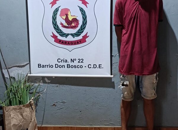 Profesores reducen a delincuente en el patio de un colegio