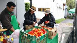 Productores recaudan más de G. 150 millones en exitosa feria de agricultura en Trece y Unicanal - Unicanal