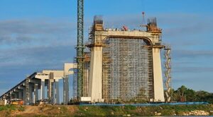 Construcción del puente de la Ruta Bioceánica entre Paraguay y Brasil tiene un avance financiero del 60% - ADN Digital