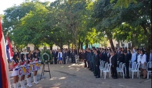 Concepción conmemora los 213 años de la independencia del Paraguay