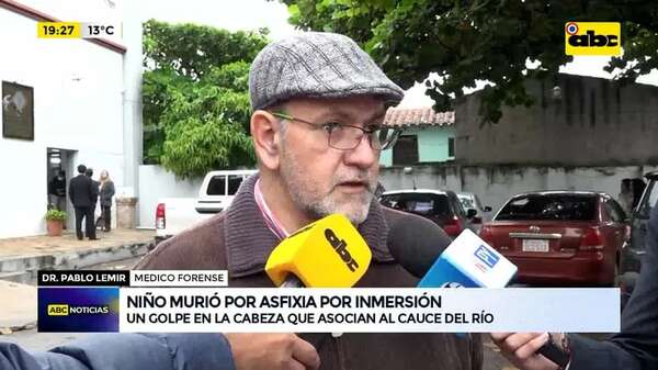 Video: lo que dice el resultado de autopsia al niño hallado en el río Monday - ABC Noticias - ABC Color