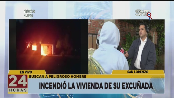 Incendió una casa porque pensó que su expareja estaba allí - SNT