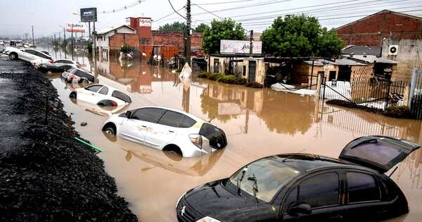La Nación / Más lluvias provocan temor en el inundado sur de Brasil