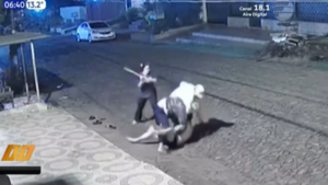 Garrotearon a motochorro que intentó asaltar a amigos que festejaban un cumple