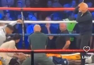 ¡Desesperante! Boxeador ligó un trompada mortal: batallaron para revivirlo por 10 minutos