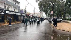 Con desfile militar celebran la Independencia del Paraguay en Pedro Juan Caballero