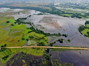 1.806 familias afectadas y 180 desplazadas por inundaciones en Ñeembucú, reporta gobernación · Radio Monumental 1080 AM