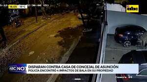 Video: dispararon contra la casa del concejal colorado Gabriel Calonga - ABC Noticias - ABC Color