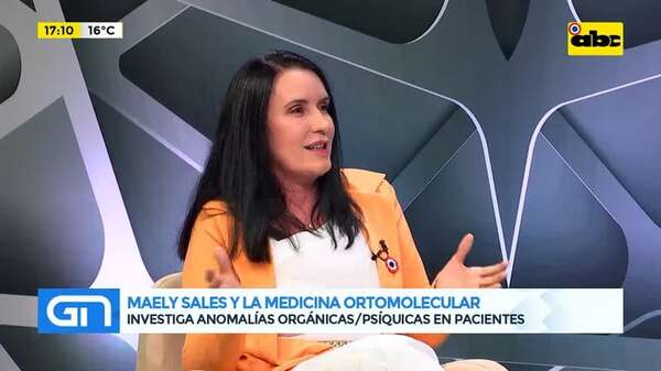 Video: Maely Sales y la medicina ortomolecular - Gente & Negocios - ABC Color