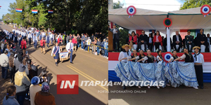 DESFILE PATRIO EN SAN JUAN DEL PARANÁ SE DESARROLLÓ CON TOTAL ÉXITO - Itapúa Noticias