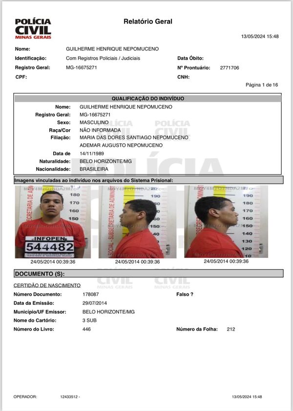 Detienen a presunto criminal con cinco órdenes de captura en el Brasil - ADN Digital
