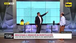Operativo Scanner: imputación por narcotráfico menciona al que sería el senador Líder Amarilla  - Crimen y castigo - ABC Color