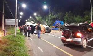 Hijo de Blas Llano muere en accidente en la ruta Luque- San Ber •