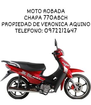 Tercera motocicleta robada en un solo día en Concepción