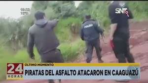 Piratas del asfalto atacaron en Caaguazú - SNT