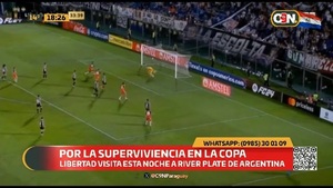 Libertad visitará esta noche a River Plate - C9N