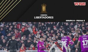 Libertad cae ante River y prácticamente le dice adiós a la Libertadores