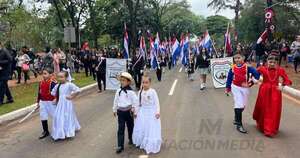 La Nación / En el Este homenajearon a los héroes con desfile
