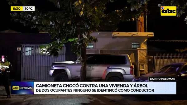 Video: Una camioneta chocó contra una vivienda - ABC Noticias - ABC Color