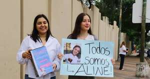 La Nación / Aline sigue luchando para llegar a su meta y acceder a un tratamiento
