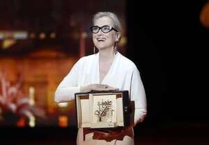 Meryl Streep recibe la Palma de Oro de Honor de Cannes entre ovaciones y lágrimas - Cine y TV - ABC Color