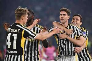 Vlahovic corona a la ‘Juve’ campeona de Copa Italia - Fútbol Internacional - ABC Color