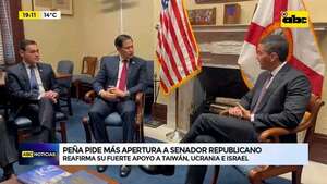 Video: Peña pide más apertura a senador republicano y reafirma su fuerte apoyo a Taiwán, Ucrania e Israel - ABC Noticias - ABC Color