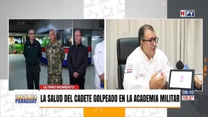 Extirparon el bazo al cadete agredido en Academil - Noticias Paraguay
