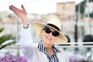 Meryl Streep llegó espléndida a Cannes para recibir su Palma de Oro - Gente - ABC Color