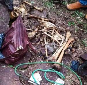 Acahay: hallan restos óseos en el Cerro Ñua’i y presumen que serían de un hombre desaparecido  - Nacionales - ABC Color