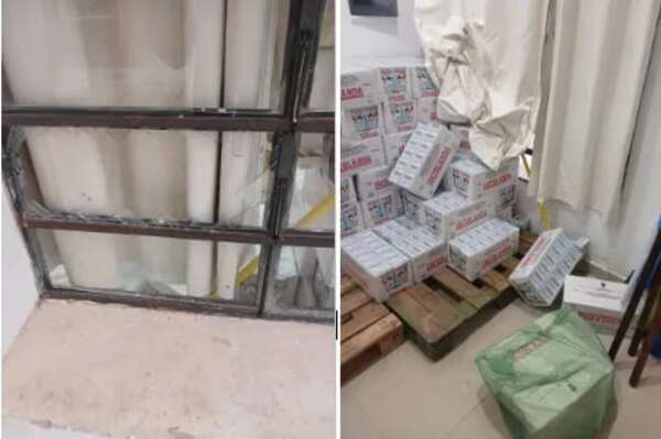 Roban leche para merienda escolar de una escuela de Villa Oliva - Policiales - ABC Color