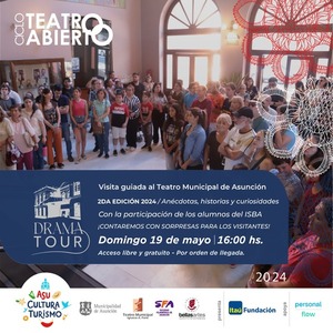 Visitas guiadas dramatizadas en el Teatro Municipal este domingo 19 - .::Agencia IP::.