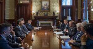 La Nación / Peña habló sobre seguridad, comercio y geopolítica en la Casa Blanca