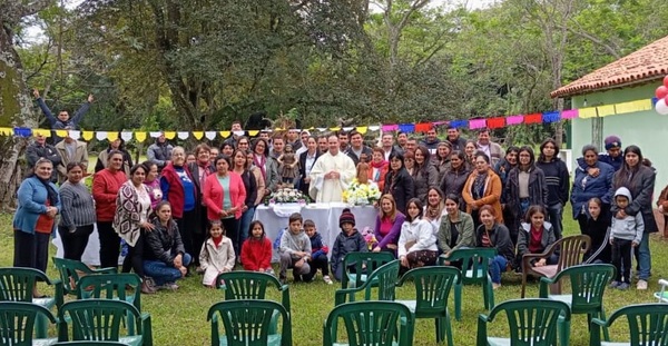 Pobladores la Compañía Ñanducua, honraron a San Isidro Labrador y a la Madre - Noticiero Paraguay