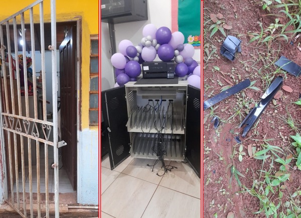 Aprovecharon las fiestas patrias para “vaciar” una escuela - ADN Digital