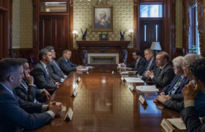PEÑA SE REUNIÓ CON CONSEJEROS DE BIDEN EN LA CASA BLANCA PARA HABLAR SE SEGURIDAD, COMERCIO Y GEOPOLÍTICA