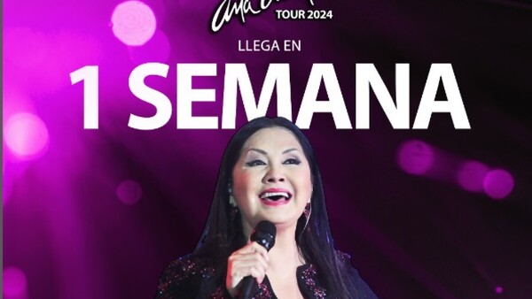 "Cuánto daría por gritarles nuestro amor": Show de Ana Gabriel será la próxima semana