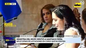 En informe ante Consejo de Ministros, ministra del MOPC mintió a Santiago Peña - ABC Noticias - ABC Color