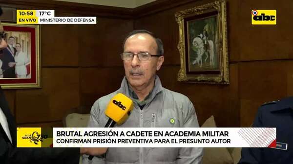 Autor de agresión en Academil ya está preso en Viñas Cue - ABC Noticias - ABC Color