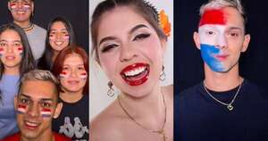 La Nación / ¡Colores patrios! Maquilladores rindieron homenaje a Paraguay