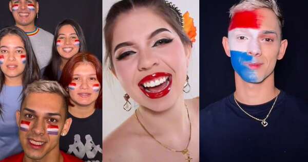 La Nación / ¡Colores patrios! Maquilladores rindieron homenaje a Paraguay