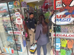 Hurto en local comercial del centro de Villarrica