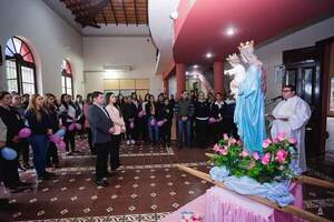 Imagen de la Virgen María Auxiliadora recorre instituciones públicas en Concepción