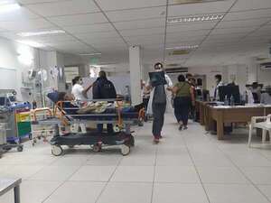 Fiestas Patrias: Hospital de Trauma atendió 117 accidentados, el 79% en motocicleta - Nacionales - ABC Color