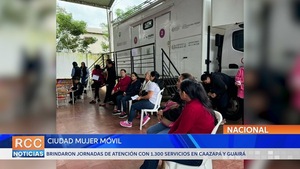 Jornadas atención de Ciudad Mujer Móvil brindaron 1.300 servicios en Caazapá y Guairá