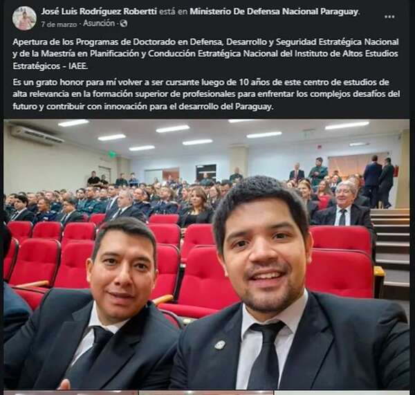 Director con millonario salario ejerce profusa labor partidaria en Diputados - Política - ABC Color