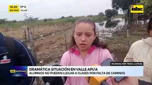 Dramática situación en Valle Apu’a: pobladores viven en el agua hace más de 40 días - ABC Noticias - ABC Color