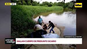 Villa Ygatimí: hallan cuerpo de presunto sicario declarado como desaparecido - Crimen y castigo - ABC Color
