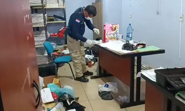 Roban evidencias del depósito de Fiscalía de Franco