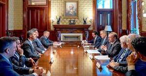 La Nación / Peña habló de seguridad, comercio y geopolítica en la Casa Blanca